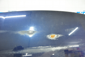 Капот голый BMW 3 F30 12-18 синий A89, потерт, тычка