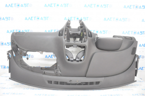 Торпедо передня панель без AIRBAG Chevrolet Volt 11-15 черн без накладки на подушку, графіт накладка щитка приладів, потерта