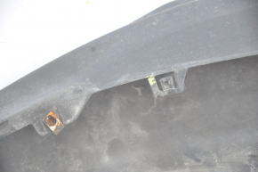 Губа защита переднего бампера Chevrolet Volt 11-15 структура, царапины, слом креп, прижата