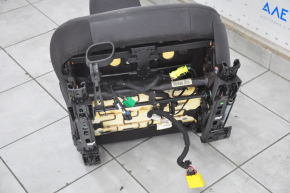 Водительское сидение Chevrolet Volt 11-15 без airbag, механич, кожа черн, подогрев, стрельнувшее, надрывы