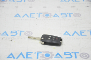 Ключ Chevrolet Volt 11-15 на 5 кнопок, потерты кнопки