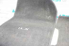 Комплект килимків салону Acura ILX 13- ганчірка чорний, під хімчистку