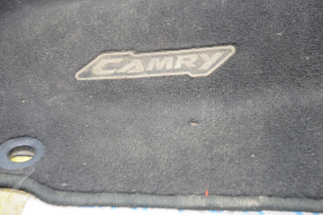 Комплект ковриков Toyota Camry v55 15-17 usa тряпка черный, пропалено, под химчистку