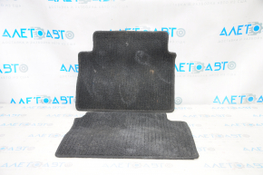 Комплект килимків салону Hyundai Veloster 12-17 ганчірка чорна, під хімчистку