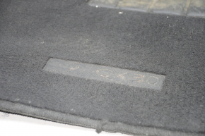 Комплект ковриков салона Infiniti QX30 17- тряпка черный, протерто, пропалено