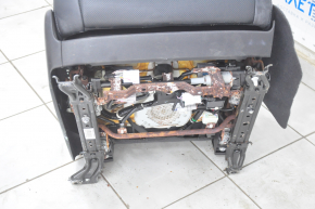 Пассажирское сидение Lexus RX350 RX450h 10-15 без airbag, электро, подогрев, обдув, кожа черн, топляк, трещины на коже, не работает электрика