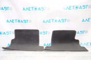 Комплект килимків салону Ford Escape MK3 13-19 ганчірка чорний, тип 1 під хімчистку