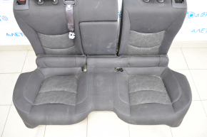 Задний ряд сидений 2 ряд Chevrolet Volt 16- тряпка черн, синяя строчка, под химчистку