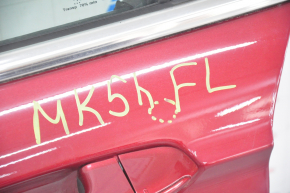 Двері в зборі передні лев Ford Fusion mk5 13-20 hybrid, червоний RR, тичка