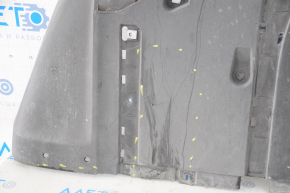 Защита заднего бампера Tesla Model S 12-15 дорест затерта, сломано крепление