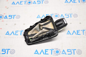 Ручка АКПП с накладкой шифтера Ford Focus mk3 15-18 рест, Sport, кожа черная, царапины