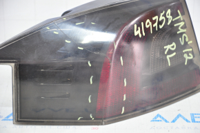 Ліхтар зовнішній крило лівий Tesla Model S 12-20 тонований, тріснуть