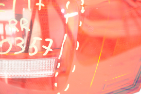 Ліхтар зовнішній крило правий VW Jetta 15-18 USA галоген, світлий, сколи, тріщини