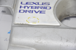 Накладка двигуна Lexus ES300h 13-18 емблеми, вм’ятинка