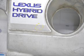 Накладка двигателя Lexus ES300h 13-18 нет эмблемы, тычка, трещина