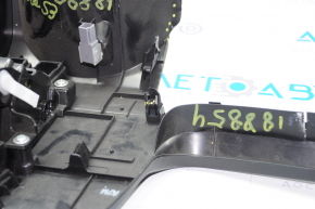 Накладка колени водителя Lexus ES300h ES350 13-18 черн, нет фрагмента, слом креп