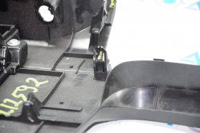 Накладка коліна водія Lexus ES300h ES350 13-18 черн, немає фрагмента, злам креп, тріщина, подряпини