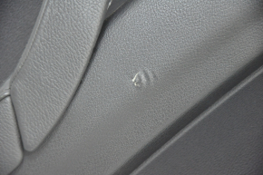 Обшивка дверей картка задня ліва BMW X5 E70 07-13 зі шторкою чорн, вставка під дерево, надрив, обліз пластик ручки, надлом кріп