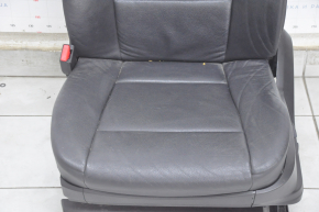 Сидіння водія BMW X5 E70 07-13 з airbag, електро, пам'ять, клжа, чорн, тріщини на шкірі