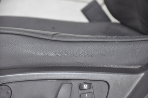Сидіння водія BMW X5 E70 07-13 з airbag, електро, пам'ять, клжа, чорн, тріщини на шкірі