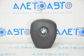 Подушка безопасности airbag в руль водительская BMW X5 E70 07-13 черная, царапины