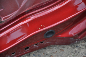 Чверть крило задня ліва Ford Fusion mk5 13-20 на кузові, червона, іржава, тички