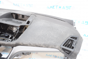 Торпедо передняя панель без AIRBAG Ford Escape MK3 13-16 дорест черн, погнута рама, слом креп бордачка, топляк