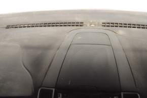 Торпедо передняя панель с AIRBAG Ford Edge 15-18 черная start-stop царапины, топляк под химч
