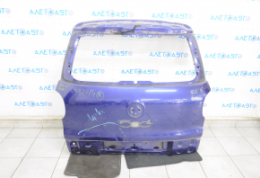 Дверь багажника голая Fiat 500L 14- под камеру, синий PBR, вмятина, замята