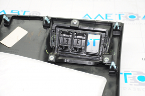 Накладка колени водителя Honda Accord 18-22 черная, трещина, надломы
