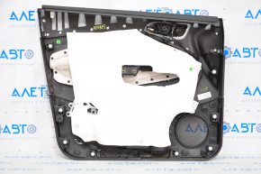 Обшивка двери карточка передняя правая Ford C-max MK2 13-18 черн, царапины