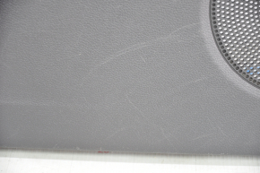 Обшивка двери карточка передняя левая Ford C-max MK2 13-18 черн, царапина