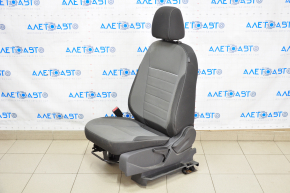 Водительское сидение Ford C-max MK2 13-18 без airbag, механич, тряпка черно-серое, под чистку
