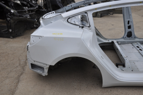Чверть крило задня права Tesla Model 3 21- на кузові, фільонка залізо, біла, тичка