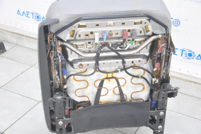 Пасажирське сидіння Honda Accord 13-17 без airbag, механіч, ганчірка сіра, топляк, під хімчистку