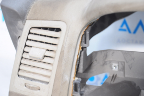 Торпедо передняя панель без AIRBAG Nissan Murano z51 09-14 беж, под чистку, лопнул пластик