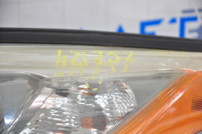 Фара передня ліва Toyota Highlander 14-16 гола, світла, галоген, пісок