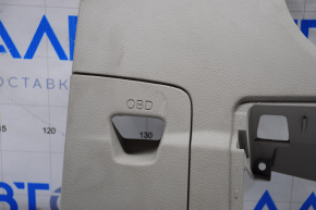 Накладка колени водителя под srs airbag Ford Focus mk3 13-18 серый, царапины