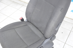 Водительское сидение VW Tiguan 09-17 без airbag, тряпка черн, механич, под химчистку