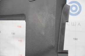 Накладка колени водителя Nissan Altima 19- черн, слом креп, без заглушки, царапины, затертая