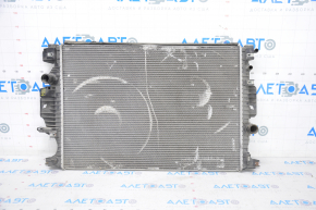Радиатор охлаждения вода Lincoln MKZ 13-16 2.0T сломаны крепления, примят