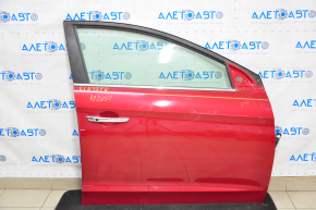 Двері в зборі передні права Hyundai Elantra AD 17-20 червоний PR, keyless, тичка