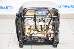 Пассажирское сидение Hyundai Elantra AD 17-20 с airbag, кожа беж, под химчистку
