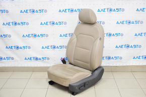 Водійське сидіння Hyundai Elantra AD 17-20 без airbag, шкіра беж, електро, топляк, не працює електрика