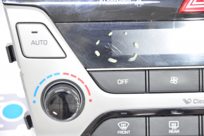 Управление климат-контролем Hyundai Elantra AD 17-20 auto, полез хром, слом креп, царапина