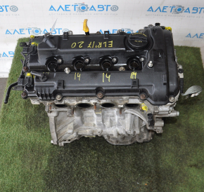 Двигун Hyundai Elantra AD 17-202.0 G4NH 39к, компресія 14-14-14-14