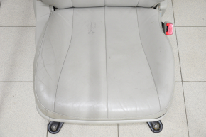 Пасажирське сидіння Toyota Camry v40 10-11 з airbag, шкіра беж, електро, потерта шкіра