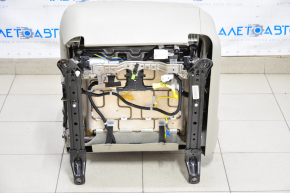 Водительское сидение Toyota Camry v40 10-11 с airbag, кожа беж, электро, потерта кожа