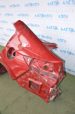 Четверть крыло задняя левая Hyundai Elantra AD 17-20 красная, примята