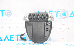 Плафон освещения передний Mini Cooper Clubman R55 07-14 черн, под люк, царапины, без заглушки